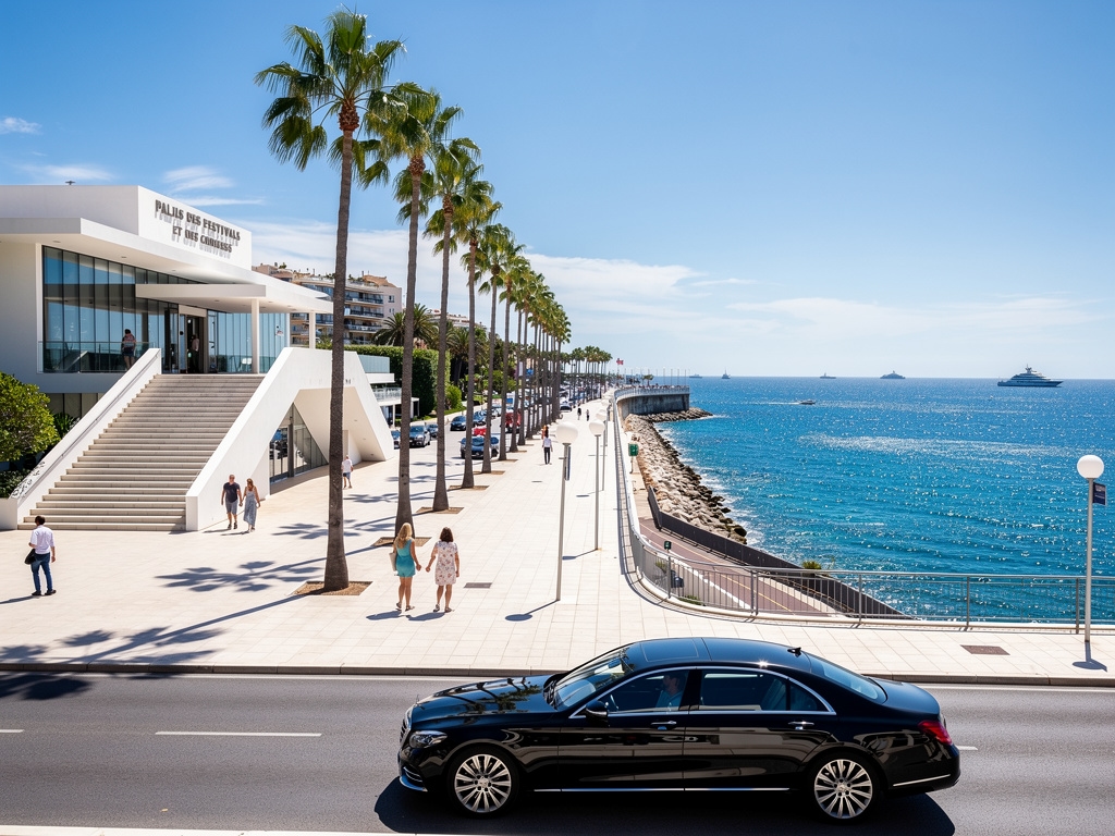 Cannes et le Palais des Festivals