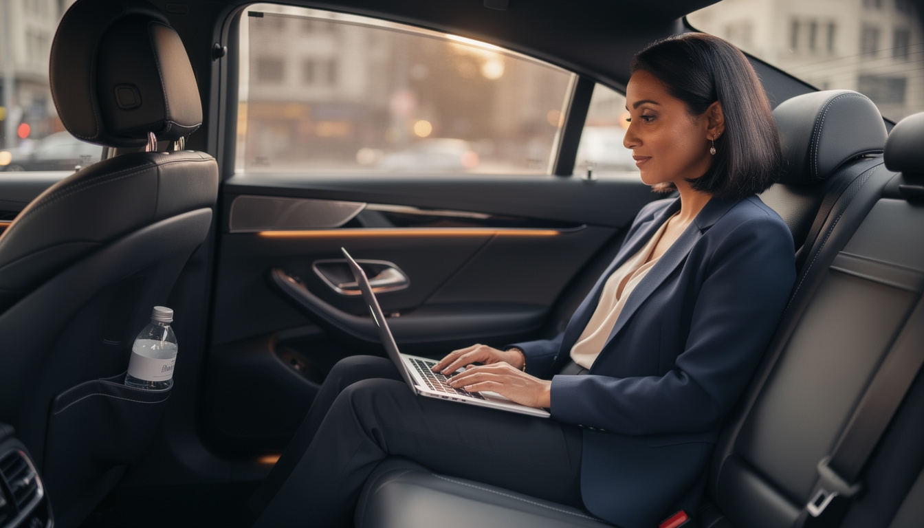 Transport professionnel pour voyageurs d'affaires